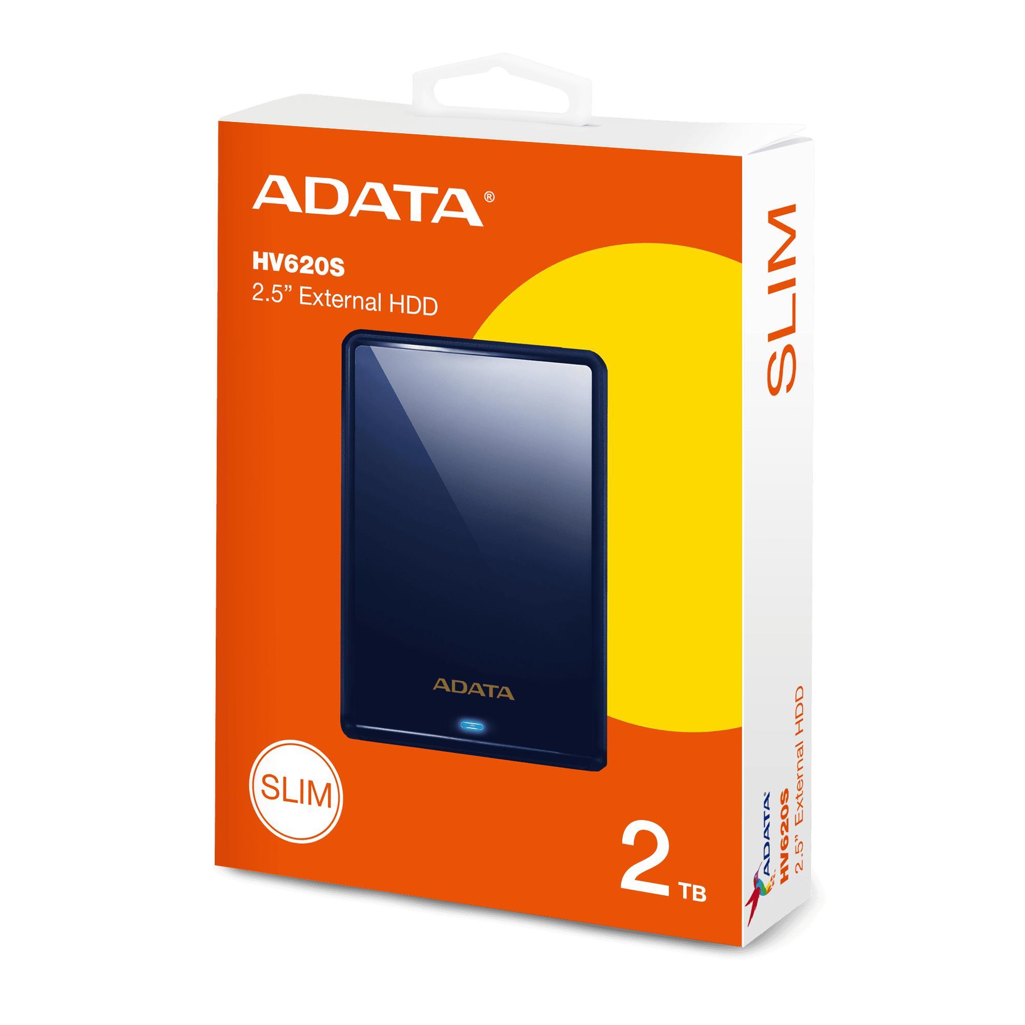DISCO EXTERNO ADATA AHV620S 2TB -NEGRO -AHV620S-2TU31-CBK