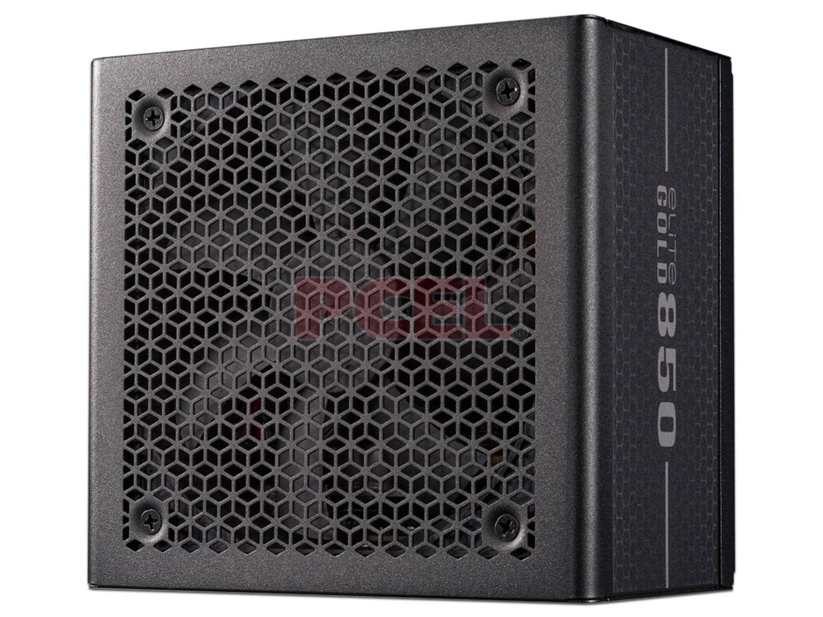 FUENTE DE PODER COOLER
MASTER ELITE GOLD 850 850W
80 PLUS GOLD FULL MODULAR
MPX-8505-AFAG-BUS NEGRO