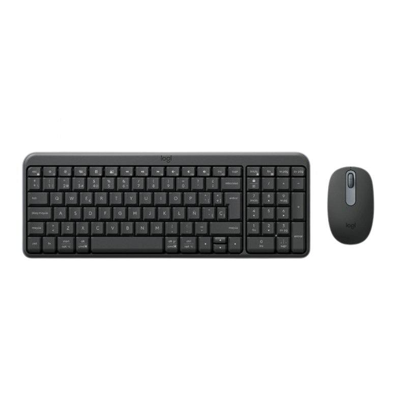 KIT TECLADO Y MOUSE INALAMBRICO BLUETOOTH LOGITECH MK250 920-013513 NEGRO