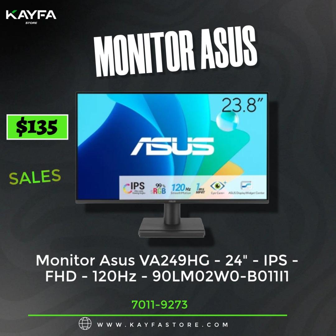 Monitor Asus VA249HG - 24" - IPS - FHD - 120Hz - 90LM02W0-B011I1