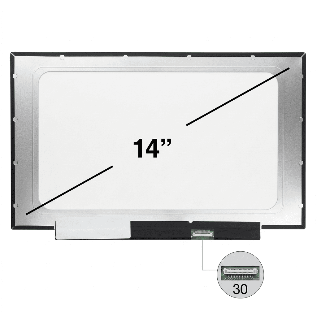 PANTALLA DE LAPTOP 14" 30 PINES FHD LED