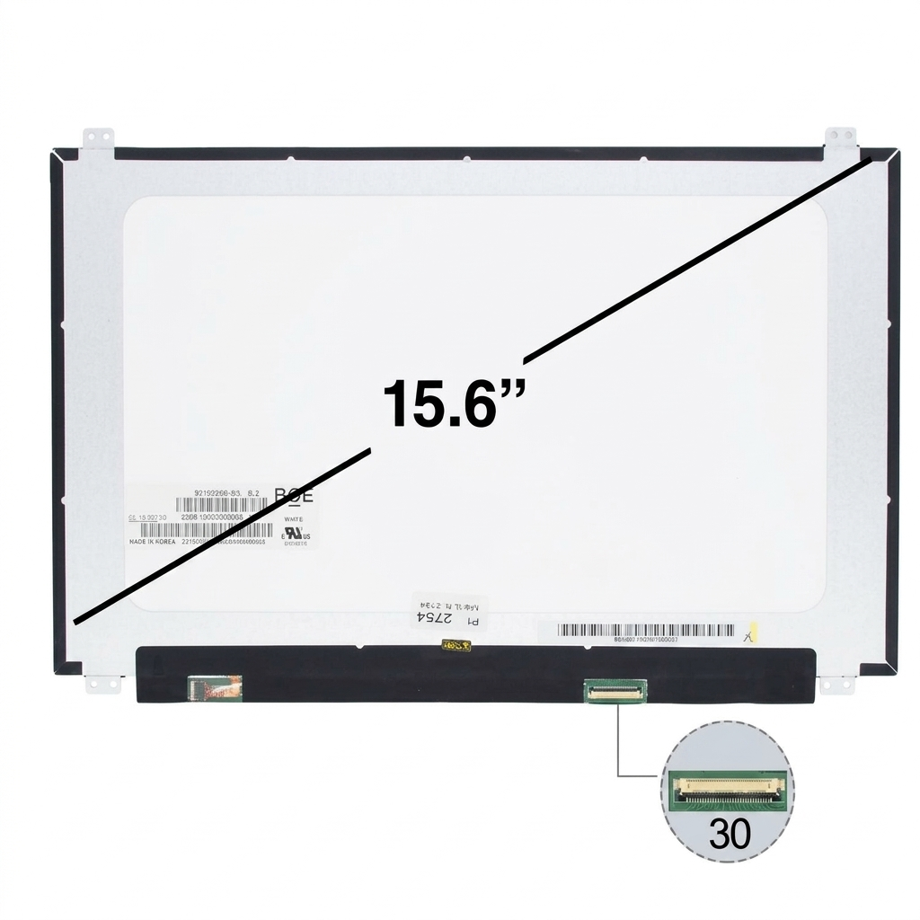 PANTALLA DE LAPTOP 15.6" 30 PINES SIN BORDE FHD