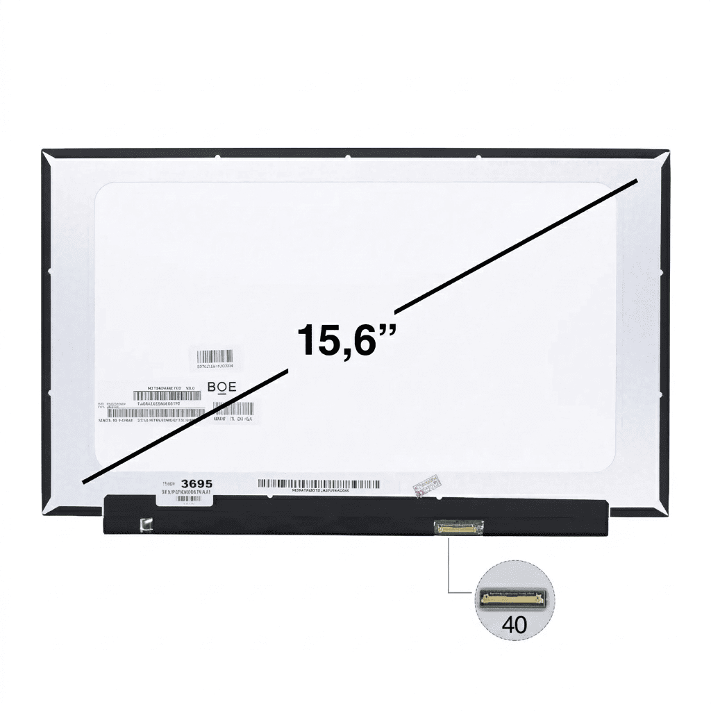 PANTALLA DE LAPTOP 15.6" 40 PINES SIN BORDE FHD 165HZ