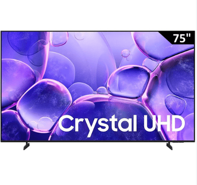 PANTALLA SAMSUNG 75" (190.5 CM) LED CRYSTAL UHD 4K HDR10+ UN75U8000FPXPA