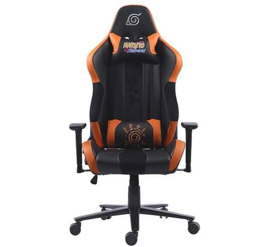 Silla Gaming Checkpoint - Naruto Hand Sign - Negro/Naranja - NA-CH-9192-CR